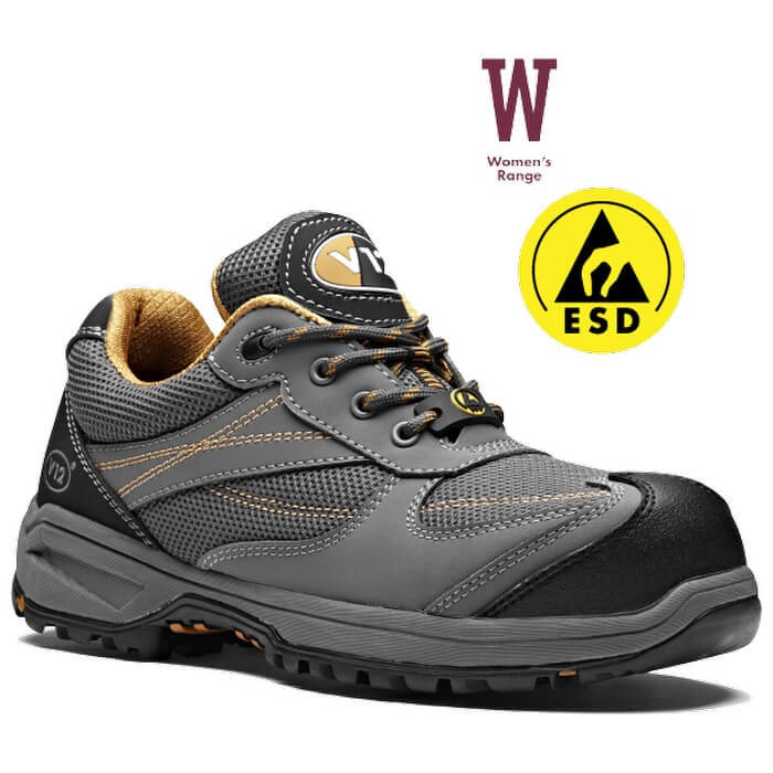 V12 Footwear V1935 Turbo IGS Metal Free Women's Safety Trainers BK